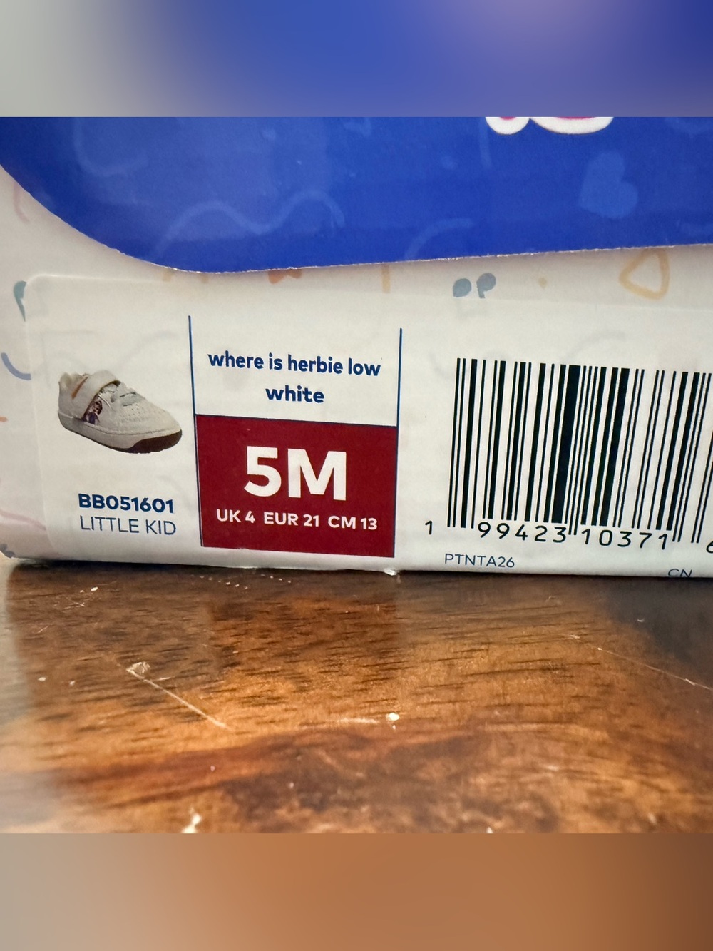 Ms. Rachel x Stride Rite Kids Shoe Box - Blue - Picture 5 of 5